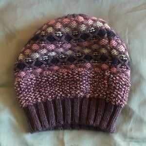 Hand knit Beanie